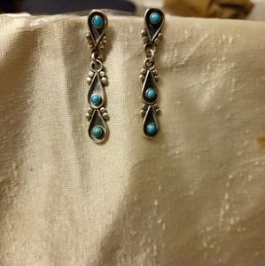 Zunie  Multi Tear Drop Earrings